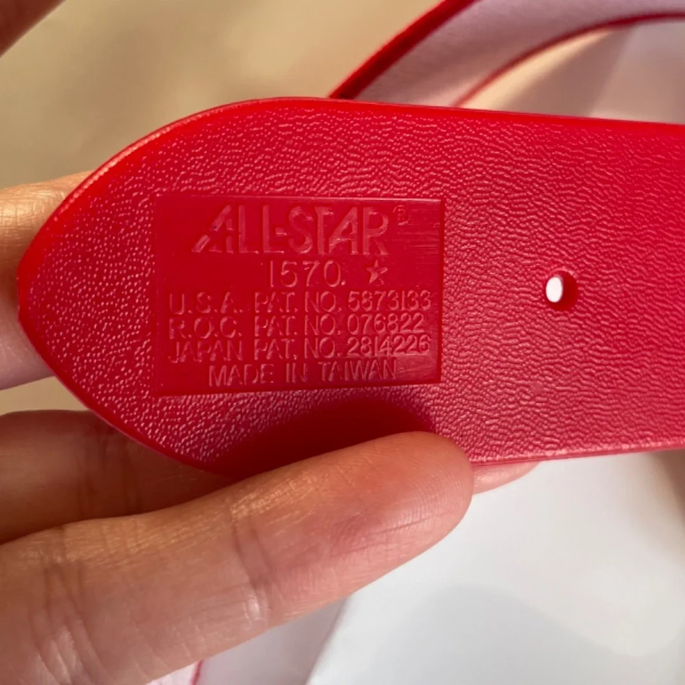 ⚾️ Red ALL STAR elastic adjustable baseball uniform belt